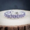 Mystiek & Glamorous, statement armband met glas kristallen