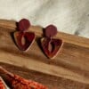 Oorbellen | Bordeaux Gold