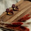 Oorbellen | Bordeaux Gold