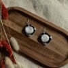 Oorbellen | Parelmoer Stone