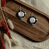 Oorbellen | Parelmoer Stone