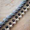 Parel & Kristal, handgemaakte stacker bracelets