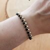 Parel & Kristal, handgemaakte stacker bracelets