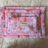 Pink Petal Pouch Gewatteerd Etui