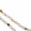 ✨ Équilibre – Witte Jade & Hematiet Ketting