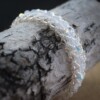Romantisch & Tijdloos, handgemaakte bridal armband met Swarovski bicones