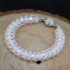 Romantisch & Tijdloos, handgemaakte bridal armband met Swarovski bicones