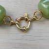 Set statement ketting + armband groen