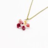 Subtiele Ketting met Bloem Hanger Gevuld met Echt Gipskruid uit Den Haag (GirlMeetsDenHaag x CH Design)
