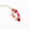 Subtiele Ketting met Grote Organische Hanger Gevuld met Echt Gipskruid uit Den Haag (GirlMeetsDenHaag x CH Design)