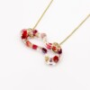 Subtiele Ketting met Organische Hanger Gevuld met Echt Gipskruid uit Den Haag (Draag op 2 manieren!) (GirlMeetsDenHaag x CH Design)