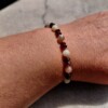 Sun & Heart: armband met zonnesteen en granaat