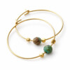 Terra Hoops- African Turkoois