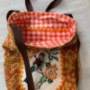 Tote bag met borduurwerk met puttertjes