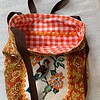 Tote bag met borduurwerk met puttertjes