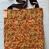 Tote bag met borduurwerk met puttertjes
