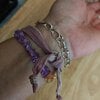Unieke geborduurde armband