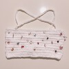 Usagi Charmspell – Gehaakte charm micro croptop – XS