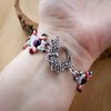 Whimsical & Dromerig, handgeweven fantasie armband