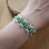Whimsical & Dromerig, handgeweven fantasie armband