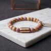 Wyre. | armband | rosa earth