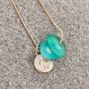 Zeeglas Zeester & Schildpad Ketting Goud