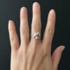 Zilver met diamant