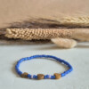 Armband met jaspis hartjes en miyuki kralen | Gentiana