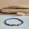 Armband met jaspis hartjes en miyuki kralen | Gentiana