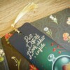 Boekenlegger Don't disturb, book addict inside paddestoel 50x180mm kwastje