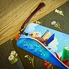 Boekenlegger Otters 50x180mm kwastje