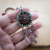 Bohemian Folklore & Vrije Geest, handgemaakte moderne dromenvanger ketting