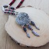 Bohemian Folklore & Vrije Geest, handgemaakte moderne dromenvanger ketting