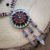 Bohemian Folklore & Vrije Geest, handgemaakte moderne dromenvanger ketting