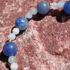 Calming Blue: armband met blauwe aventurijn en morganiet