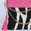 Clutch Wild Zebra - Jacquard