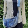 Denim slingbag / crossbodybag