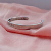 Gepersonaliseerde Armband | Tekst, Initialen & Datum | Handgemaakt Cadeau