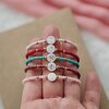 Gepersonaliseerde initialen armband | Miyuki kralen | Handgemaakt cadeau