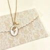 Golden Pearl Floral Necklace - Daisy ✨