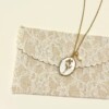 Golden Pearl Floral Necklace - Iris ✨