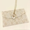 Golden Pearl Floral Necklace - Lily of the Valley ✨