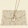 Golden Pearl Floral Necklace - Paperwhite ✨