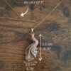 Handgemaakte hanger - artistieke halsketting - unieke statement hanger | artisanaal juweel voor haar | Whispering Silk