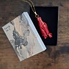 Handgemaakte rode hanger - uniek juweel - speciaal geschenk voor dames