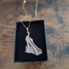 Handgemaakte statement hanger |Unieke polymeerklei halsketting | artistiek juweel voor haar |