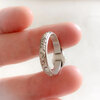Handgemaakte zilveren ring met Lapis Lazuli - maat 18