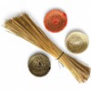 Handmade Berber Tuareg Basket Set of 4, Reed & Wool Moroccan Boho Decor, Authentic Berber Basket, Woven Storage Basket, Unique Home