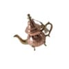 Handmade Moroccan Copper Teapot Baldi Dama - Traditional Engraved Berrad Arabic Tea Kettle, Artisan, from Morocco, Decor Gift.