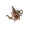Handmade Moroccan Copper Teapot Baldi Dama - Traditional Engraved Berrad Arabic Tea Kettle, Artisan, from Morocco, Decor Gift.